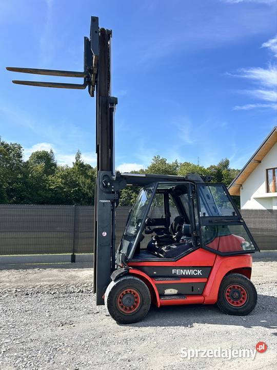 Wózek widłowy Linde H60D 2009r triplex kabina Krosno