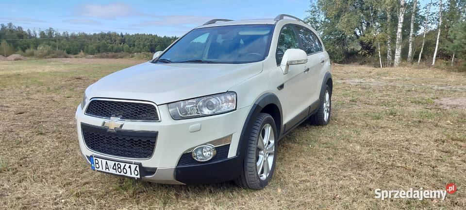 Chevrolet Captiva 22 AWD automat 7 osobowy czujnik zmierzchu Captiva Czarna Białostocka