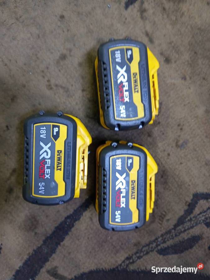 Bateria DeWalt 9 ah 18v Wiertarki i wkrętarki sprzedam