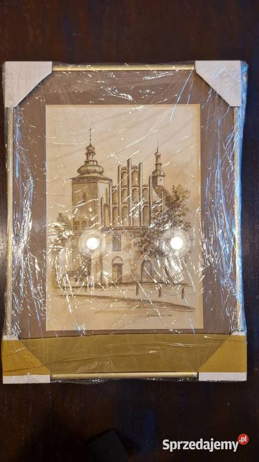 Stary OBRAZ RYSUNEK Tigran Khachmanian Lublin