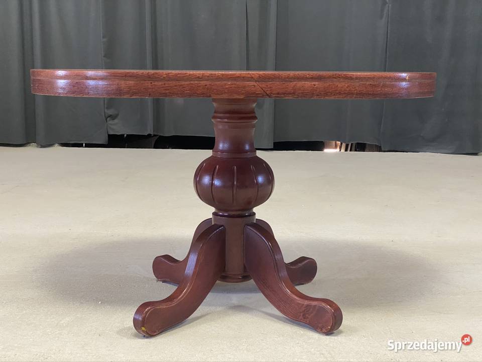 Stylowy owalny stolik kawowy