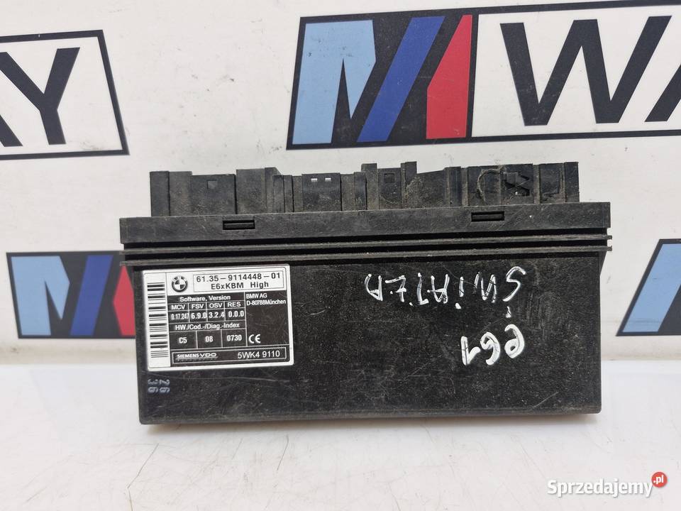 BMW E61 MODUŁ STEROWNIK KOMFORTU 914448
