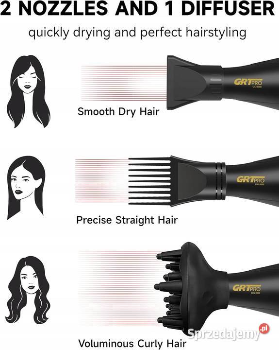 Suszarka do włosów GRT PRO ionic8900 Myszyniec sprzedam