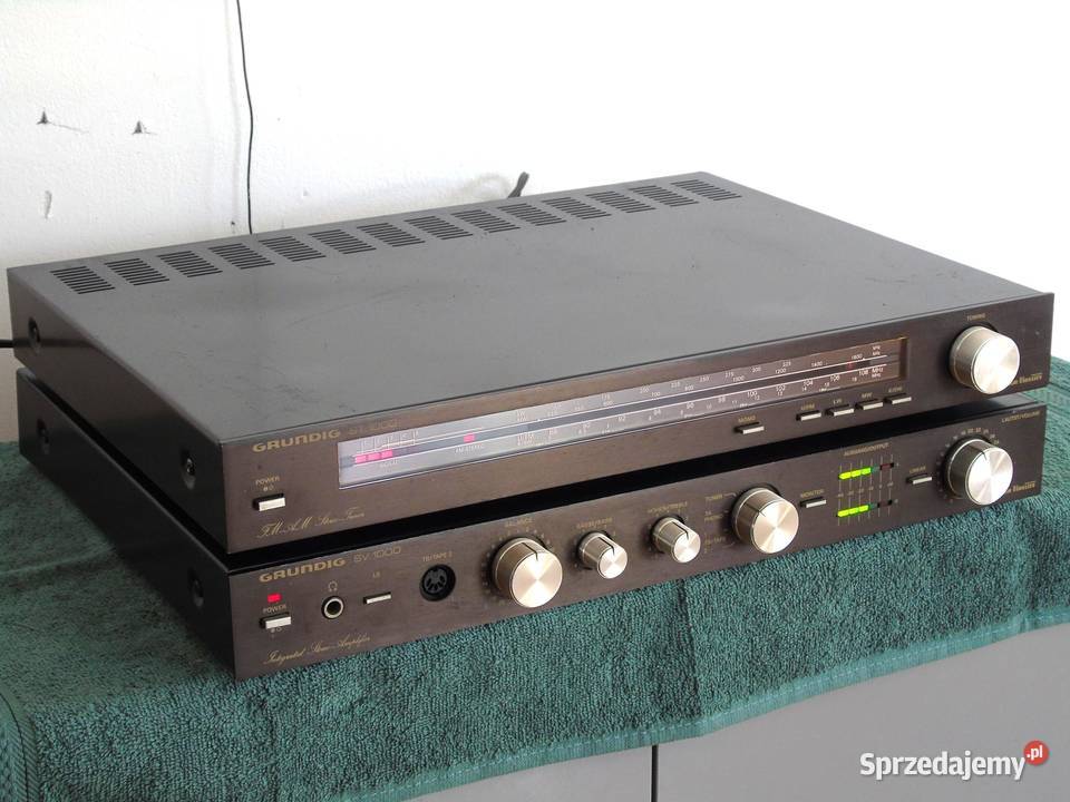 Wzmacniacz i Tuner Grundig SV i ST 1000 Vintage Jasło sprzedam