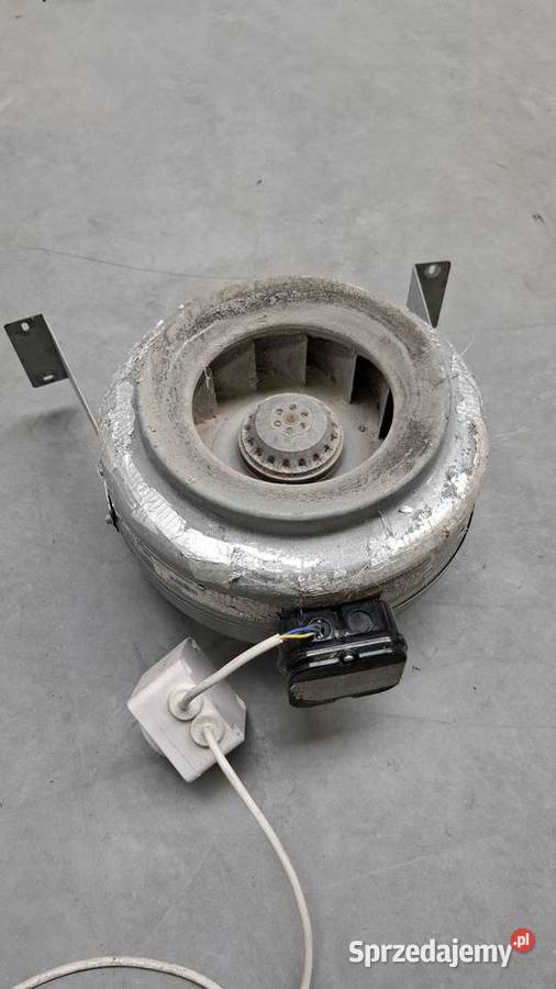 Wentylator kanałowy BVN BDTX 250mm A 1010m3h Biznes i Przemysł