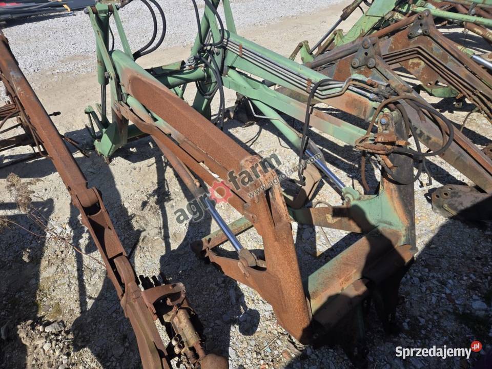 Ładowacz czołowy z adaptacją Fendt 380 GT Osprzęt roboczy dolnośląskie Byków