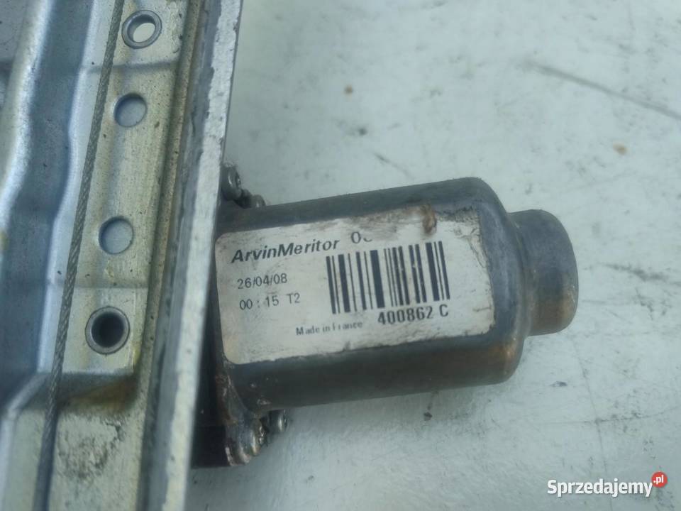 MECHANIZM PODNOŚNIK SZYBY LEWY TYŁ RENAULT CLIO osobowe
