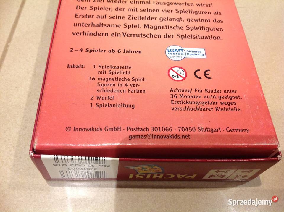 PACHISI Magnetisch Gra Planszowa Rodzinna Nowa Sól sprzedam