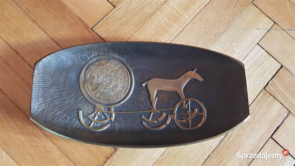 DEL MALM patera z brązu z Danii śląskie Myszków