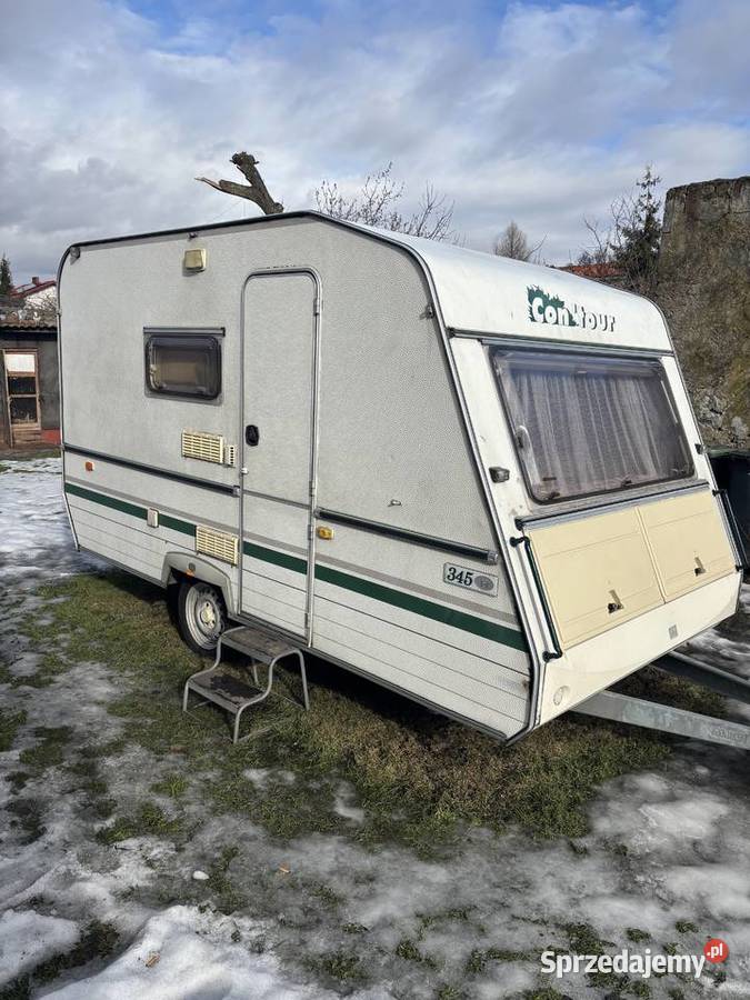 Przyczepa kempingowa homecar h345 zamiana Szydłowiec