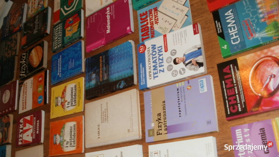 Matematyka chemia fizyka zestaw do matury i nie Warszawa