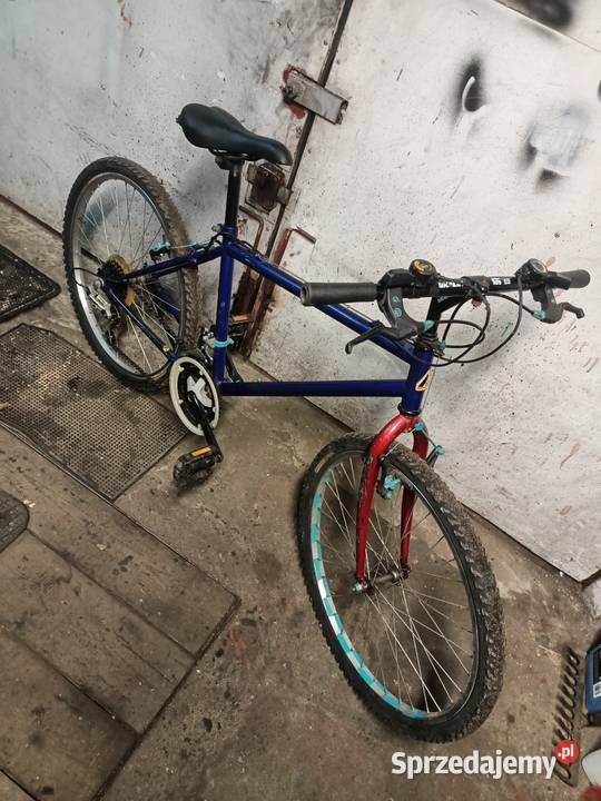 Rower górski młodzieżowy koła 24 całe Toruń