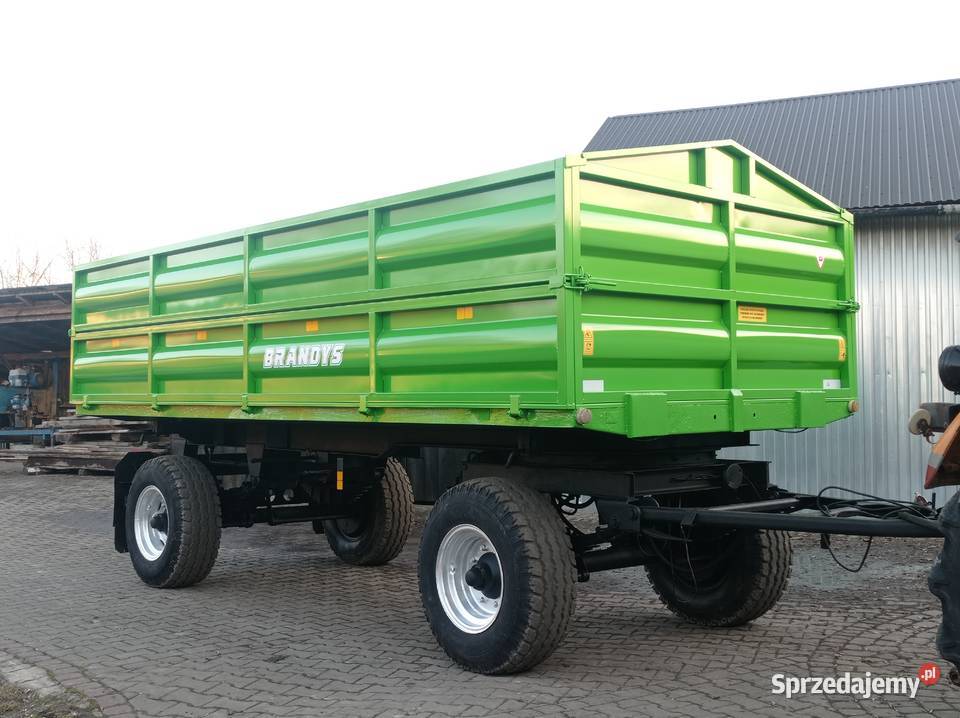Przyczepa rolnicza bss wywrotka hl nieuszkodzony Rolnictwo
