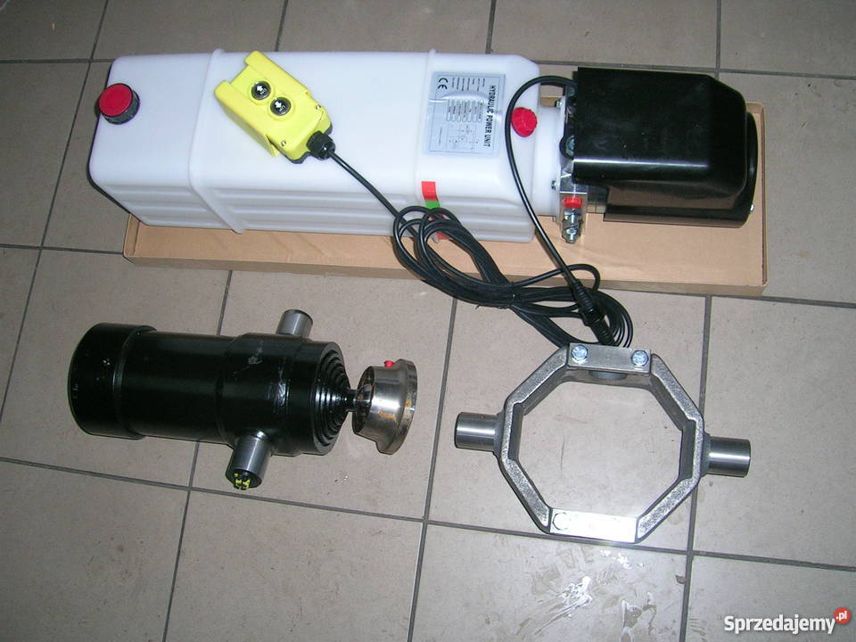 Agregat 12V 16kW z siłownikiem 335mm skok 1050mm Brzozówka sprzedam