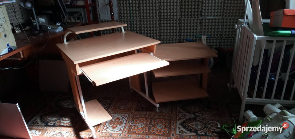 Biurko komputerowe z przystawką Dobre Miasto
