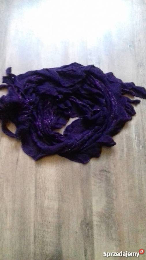 Szalik fioletowy Dla kobiet Iława