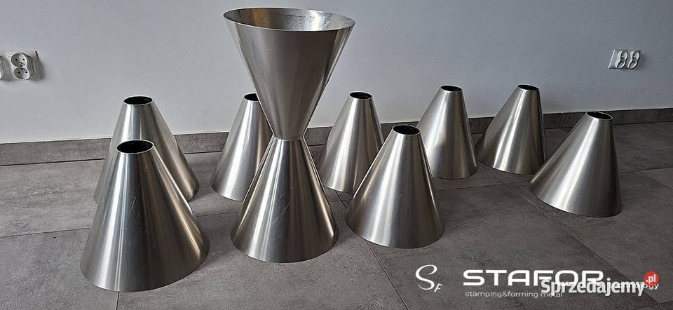 zwijanie stożków walców stożek z aluminium Sufczyn