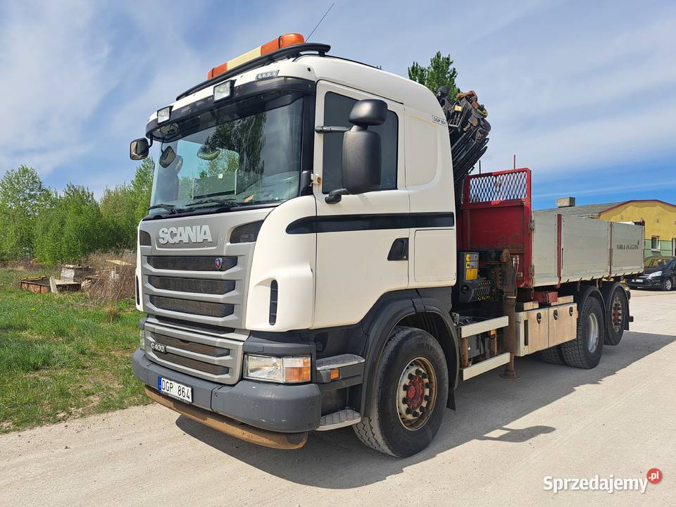 Scania G400 wywrotka HDS Rok produkcji 2012 Białystok