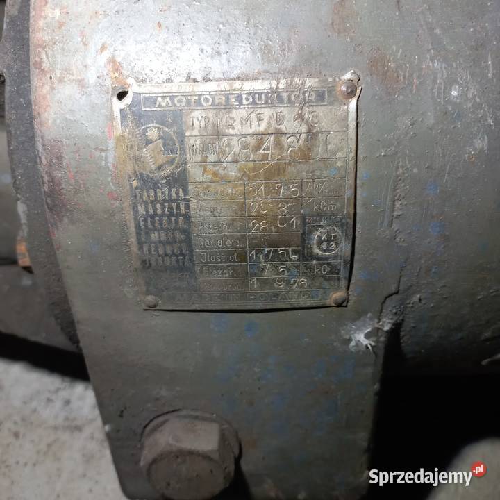 Motoreduktor 11 kw 5175 obrmin Głowno
