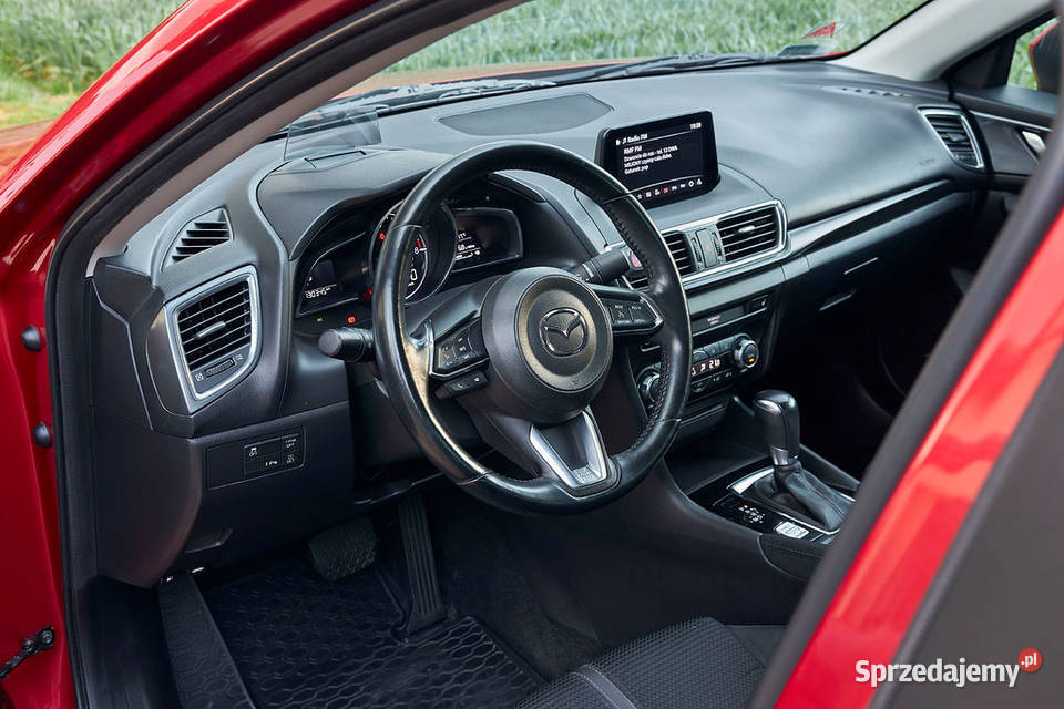 Mazda 3 20 Skyactiv 2017 Salon Polska Serwis ASO aluminiowe felgi Lubań