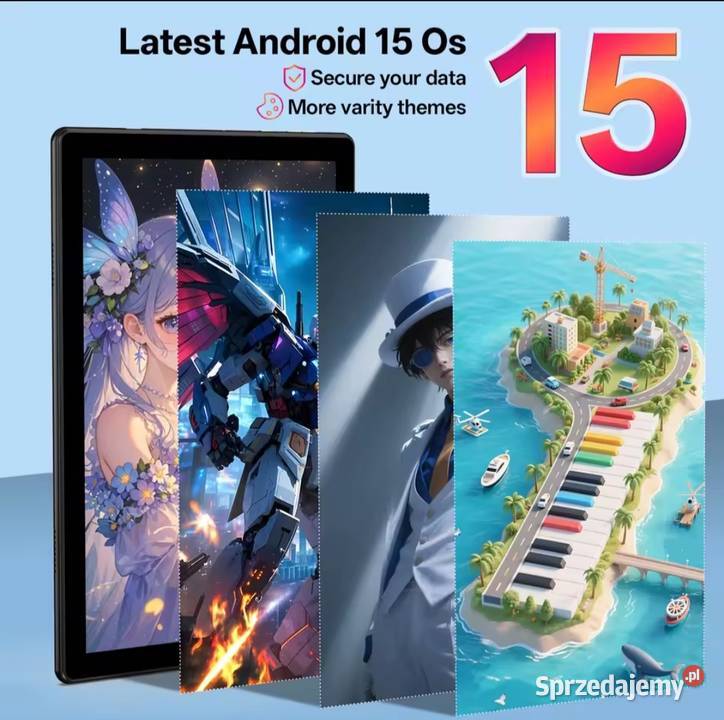 Tablet Baken 101 cala Android 15 zestaw Chrzanów