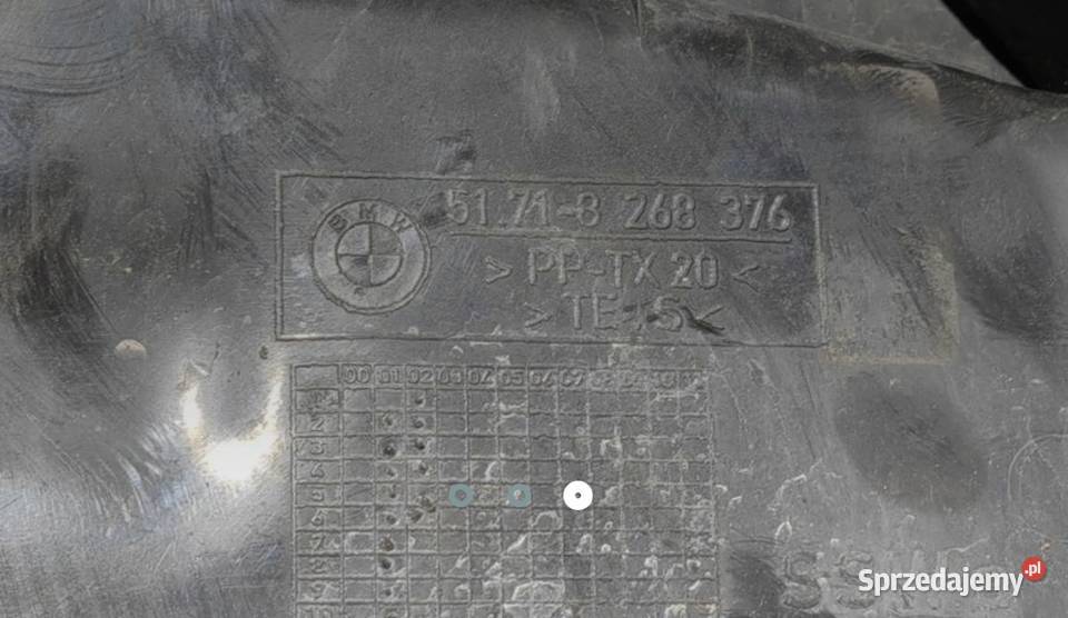 Wlot kanał powietrza na tarczę hamulcową BMW E46 sprzedam