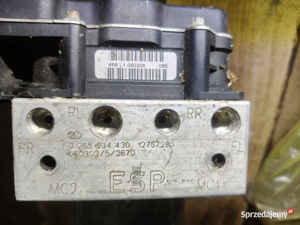 POMPA ABS ESP SAAB 95 95 LIFT 0509 0265234430 osobowe Wiskitki