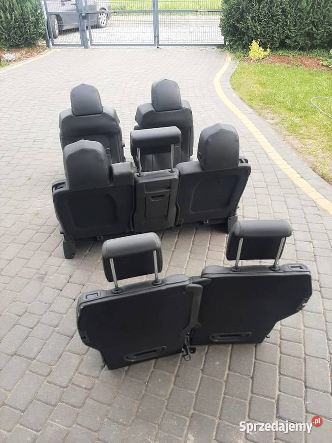 OPEL XAFIRA B OPC FOTELE RECARO SKÓRA GRZANE KPL