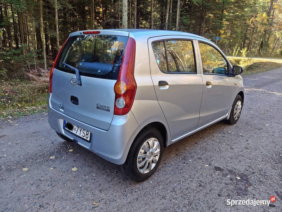 Daihats Cuore 2010r 10B Przebieg 180 Wspomaganie świętokrzyskie