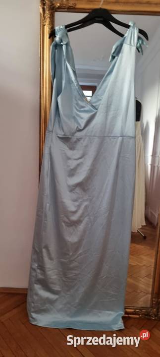 Sprzedam błękitną sukienkę 4648 Białystok