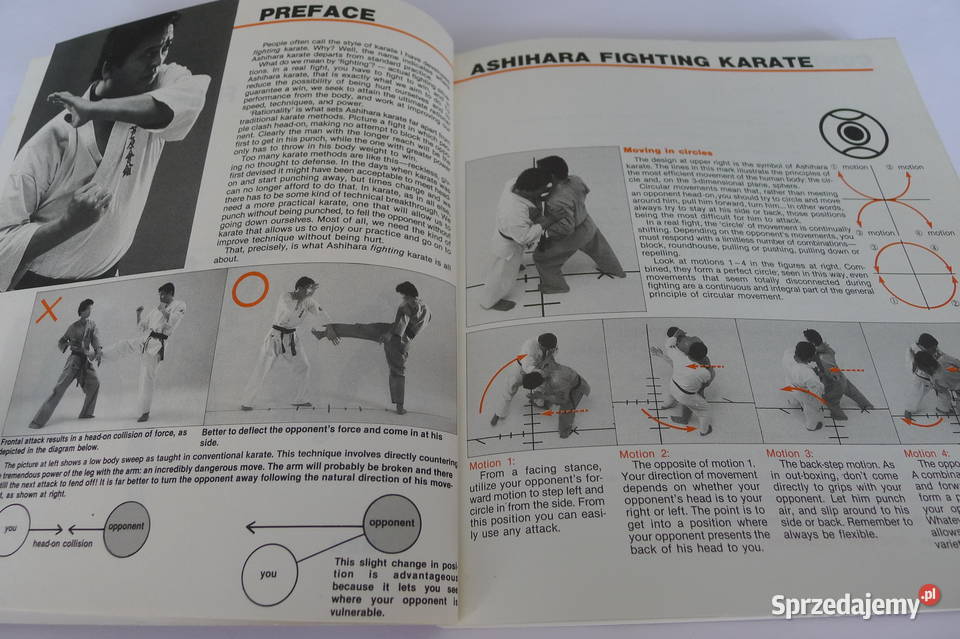 ASHIHARA Fighting Karate cz I Sabaki RARE