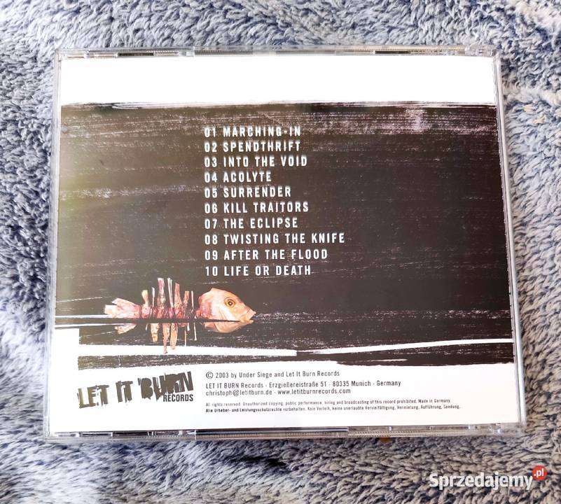 Under Siege After The Flood CD hard core Rybnik