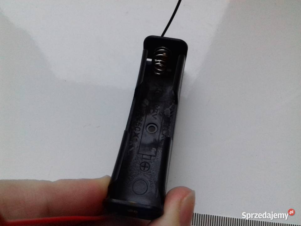 Koszyk na akumulatory 18650 z kablami mocowanie Bydgoszcz