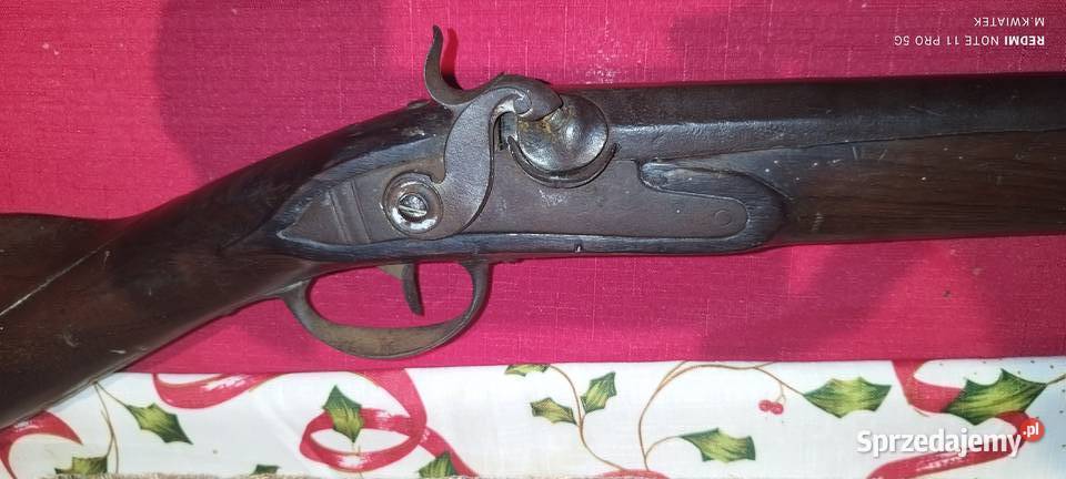 Karabin kapiszonowy XIX wiek Kielce
