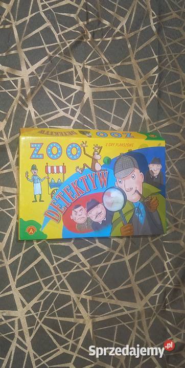 Zoodetektyw 2w1 gra planszowa 5 lat+ Małkinia Górna