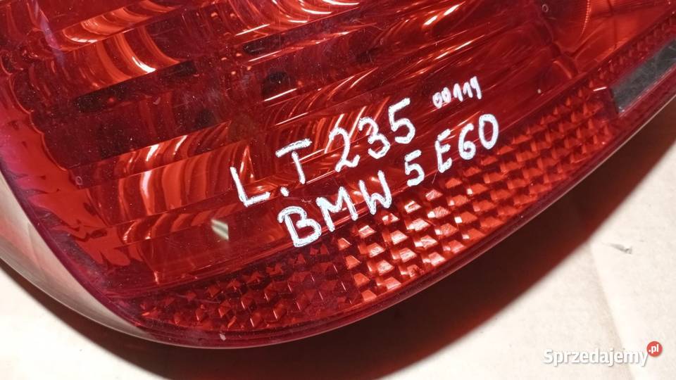 BMW E60 SEDAN LAMPA TYŁ LEWA Światła stop
