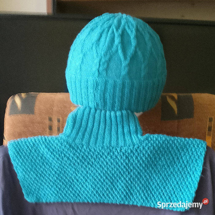 czapka i golf rozpinany komplet na chłodne dni Suwałki