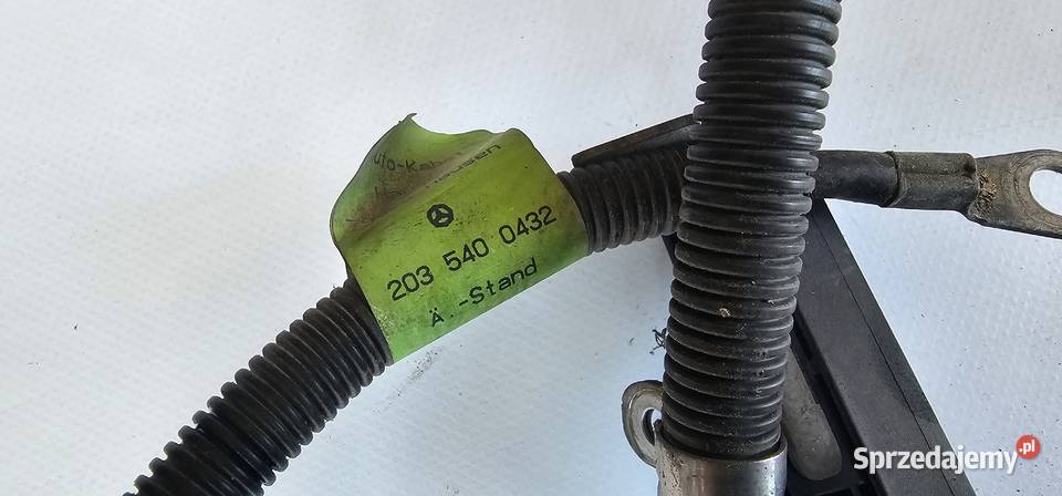 Przewód rozrusznika mercedes w203 20k 2035400432 osobowe Zbąszyń