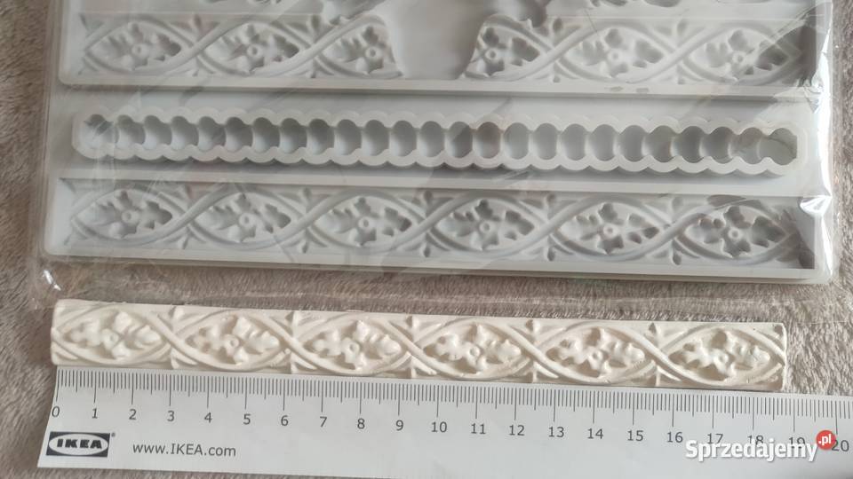 Forma silikonowa duża ozdobna kafelki do kafelek Tarnowskie Góry