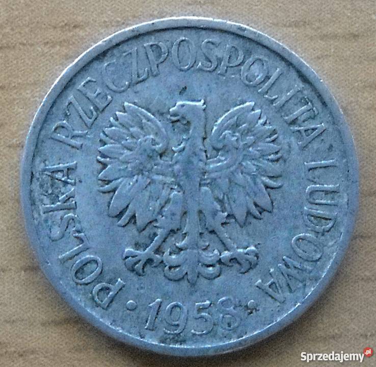 POLSKA5 GROSZY1958 rAL bzRZADKA Numizmatyka Legionowo