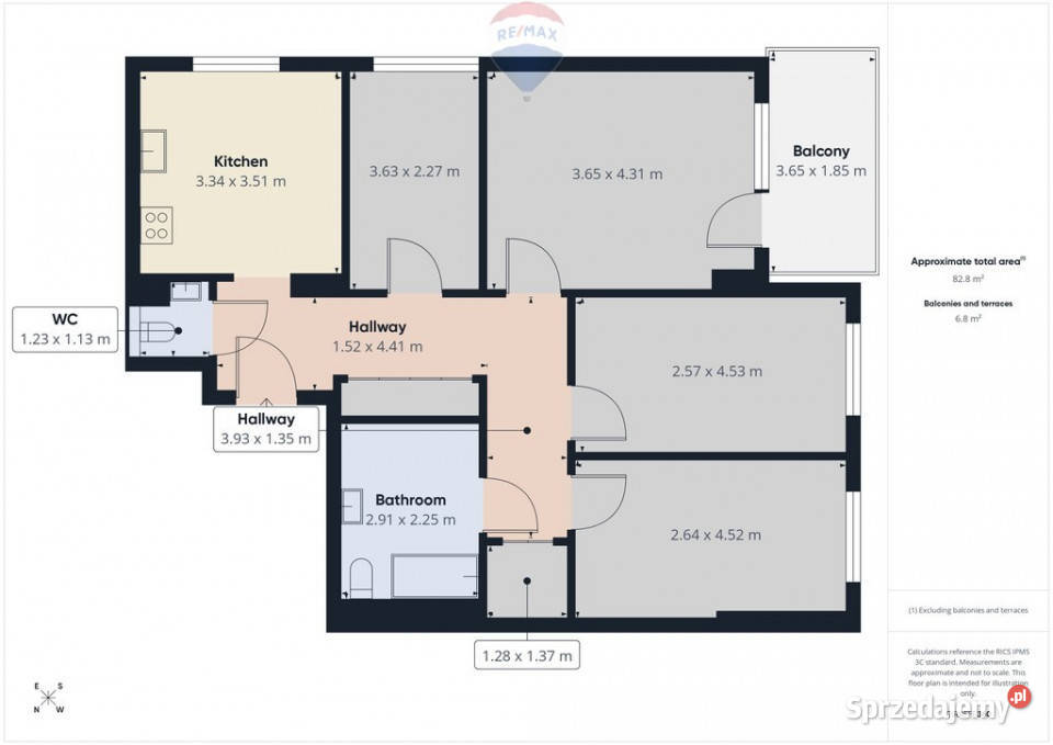 Na sprzedaż 4pokojowe 83 m Warszawa Ursus