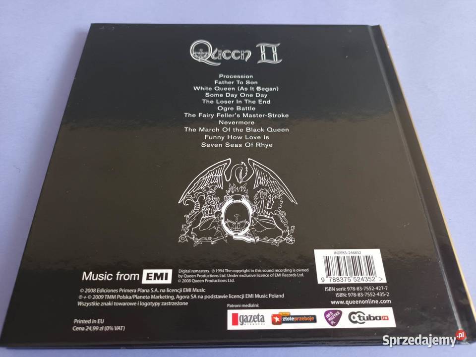 Queen Queen II CD 2009 Biblioteka Gazety Kraków