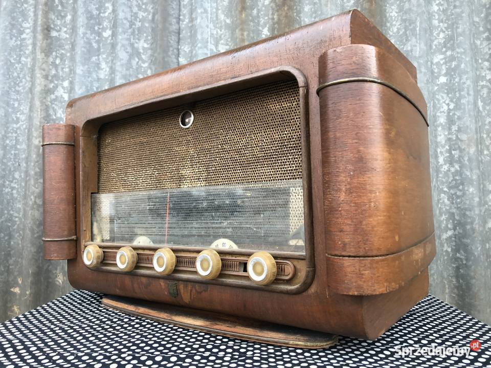 Zabytkowe RADIO łódzkie Łowicz