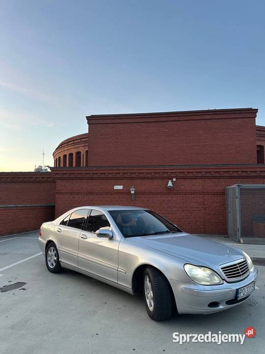 Mercedes w220 S klasa w stanie czujnik parkowania wielkopolskie Poznań