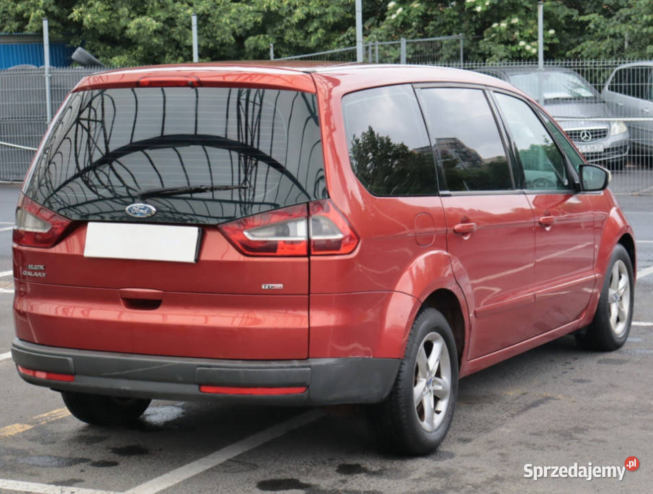 Ford Galaxy 18 TDCi czerwony Lublin