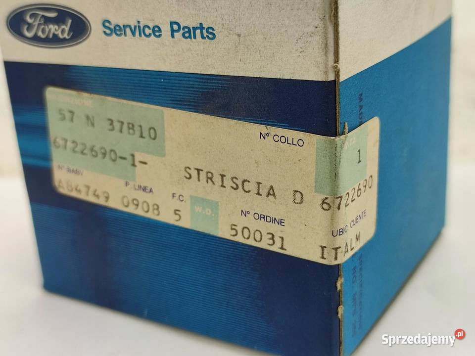 NAKLEJKA NA PRÓG 69 FORD SIERRA 19871993 6722690 lubelskie sprzedam