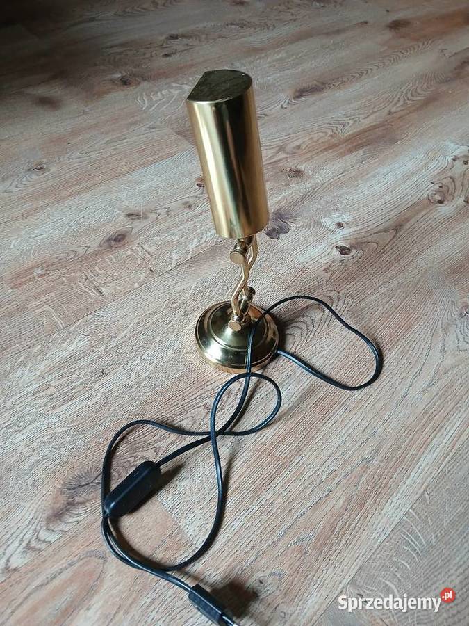Lampa mosiężna Kraków