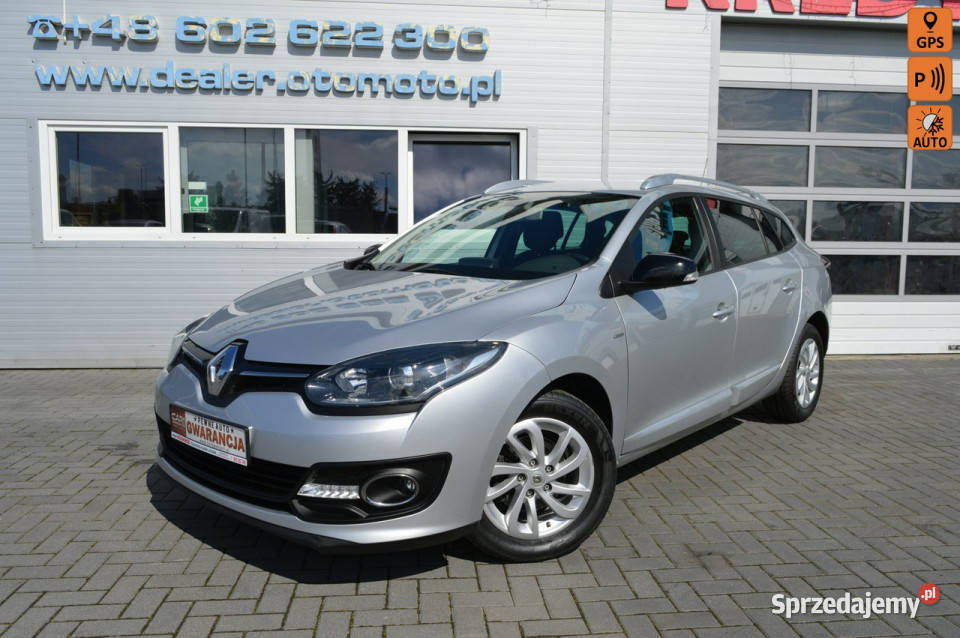 Renault Megane 12TCe LIMITED LED Navi Nowy kurtyny powietrzne Hrubieszów