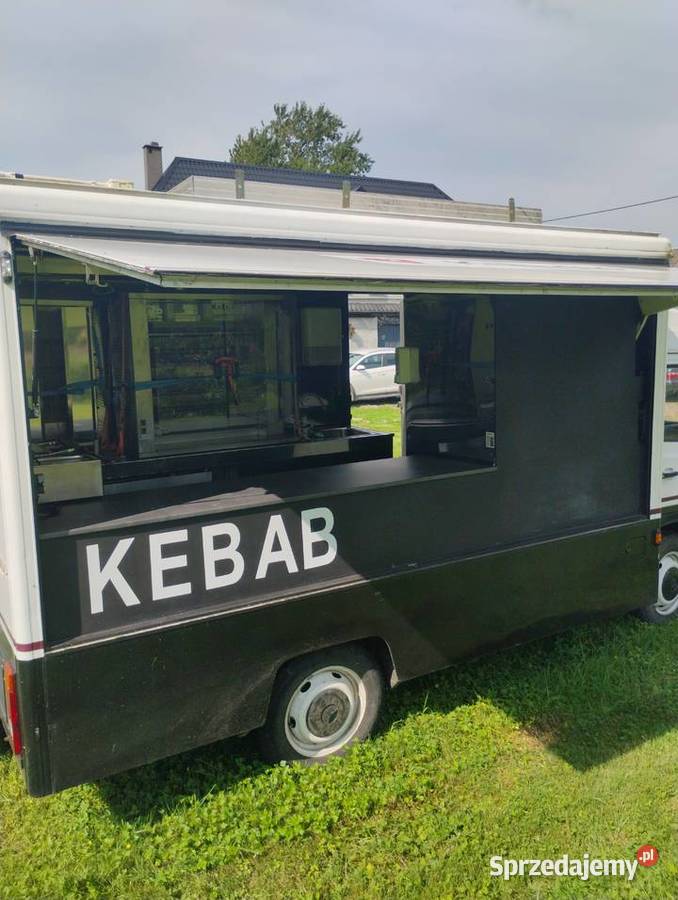 Food truck Kebab Sklep Bar Kurczak z Rożna manualna Sławno
