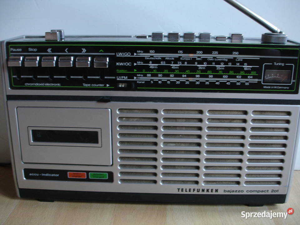 Radiomagnetofon TELEFUNKEN BAJAZZO COMPACT 201